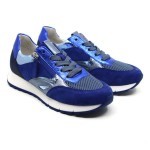 Gabor sneaker blauw suède 62.488.66